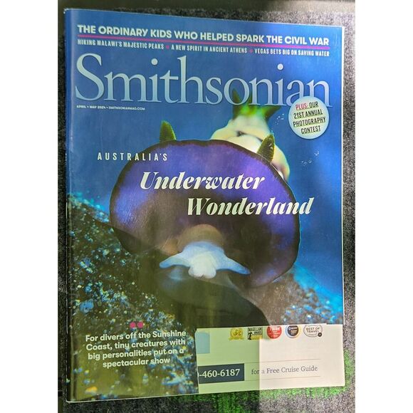 Smithsonian Magazine 2024 History Ancestry War Crime Ocean Australia Hiking Peak - Picture 2 of 3